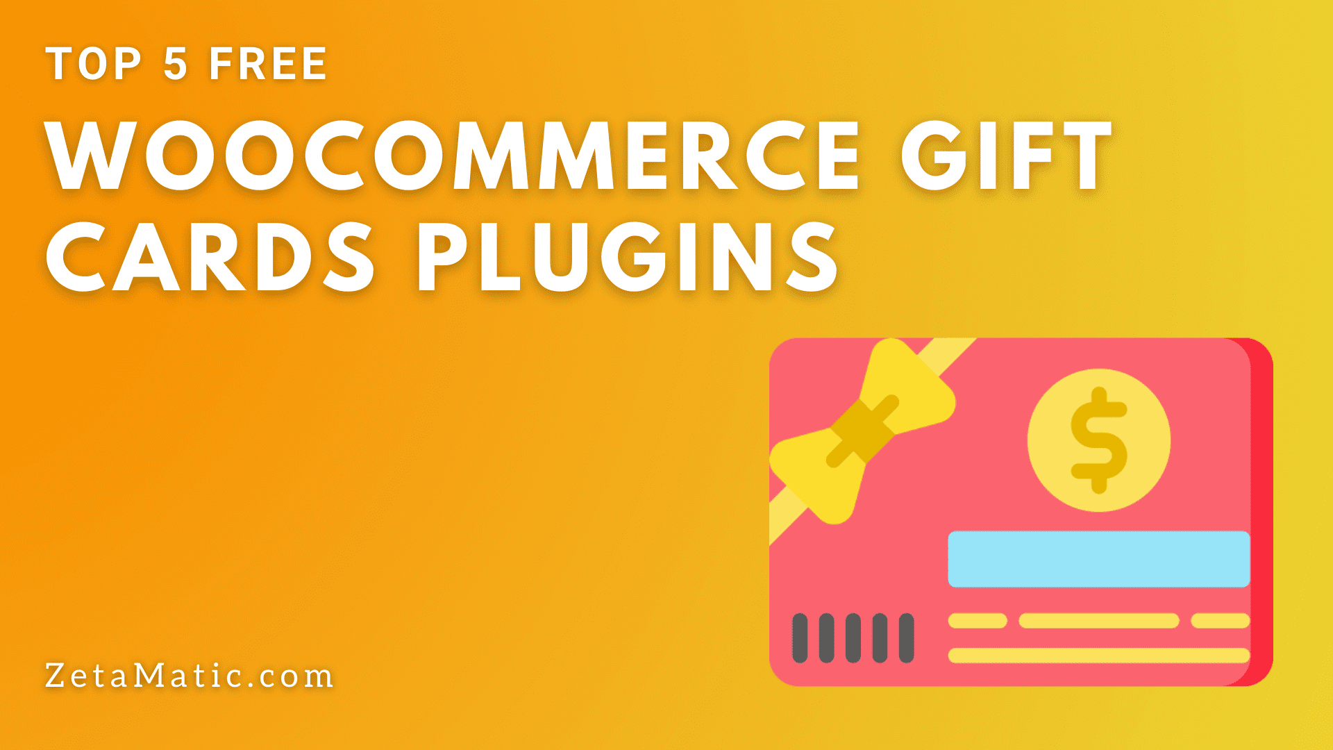 Top 5 Free WooCommerce Gift Cards Plugins